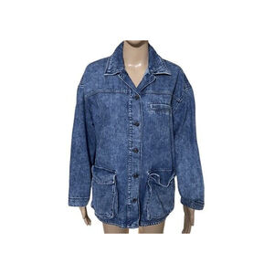 H&M Denim Shacket Size Small